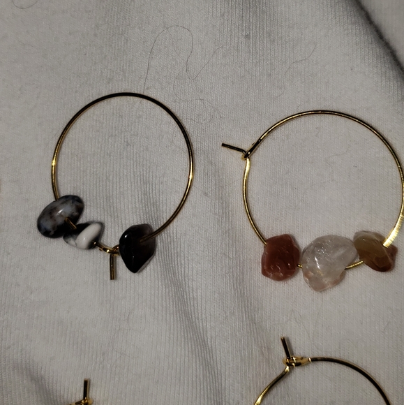 Wine Glass Charms, Set of 12 Different Gem Stones, NWT, PRICE IS FIRM - Picture 4 of 14